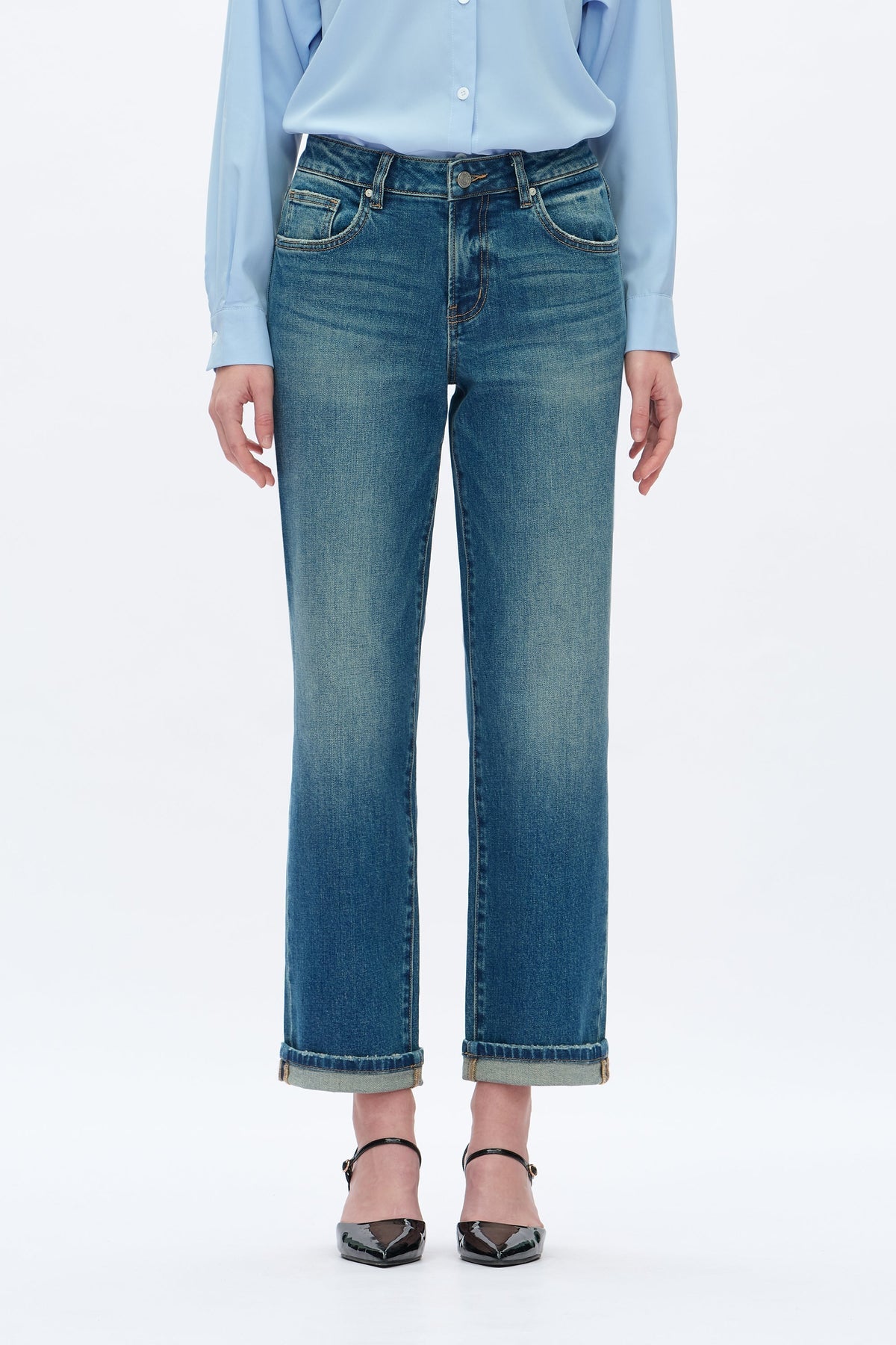 Mid Rise Relax Straight Leg - BYT5254
