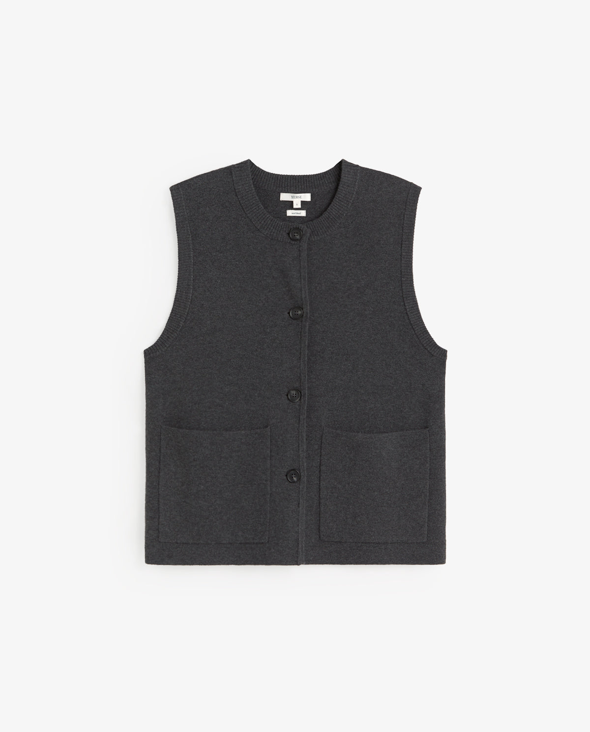 45580-Open Full Knit Vest
