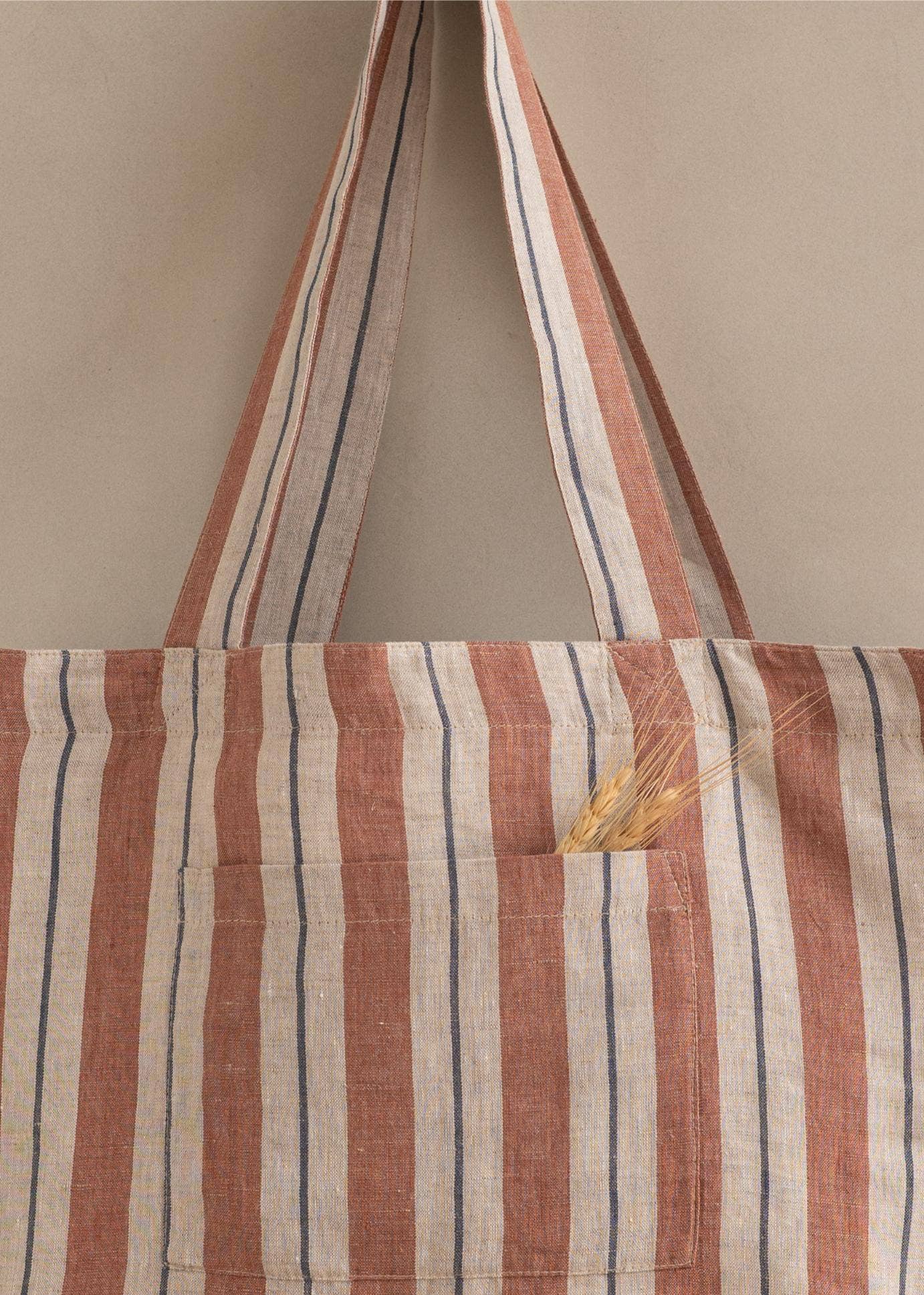 Linen Segue Tote Bag