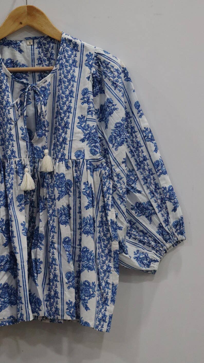 Kyra Top Dress Mini Dress Striped Floral Printed Tunic Top