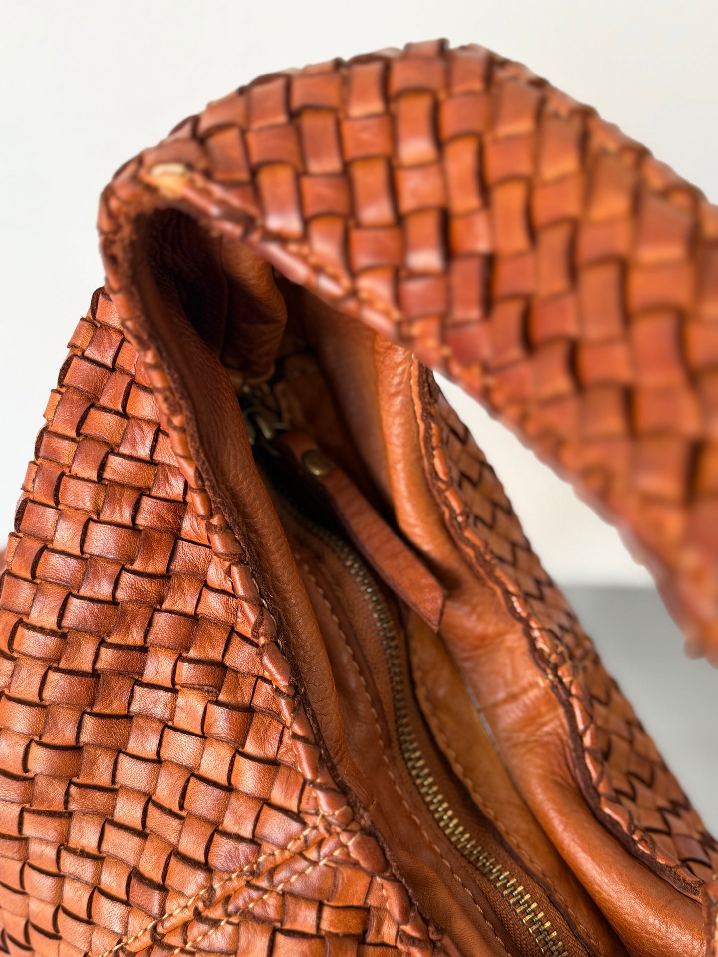 Italian Woven Tote Bag