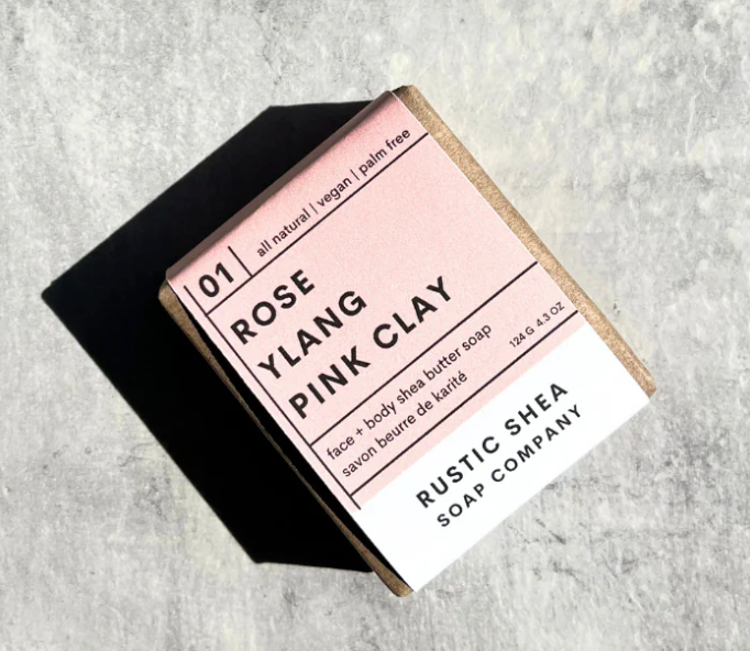Soap - 01 Rose Ylang Pink Clay