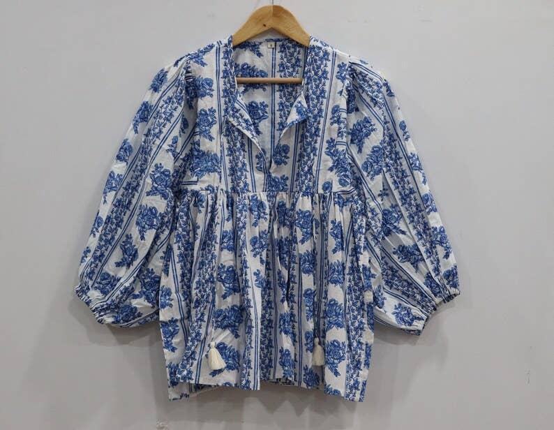 Kyra Top Dress Mini Dress Striped Floral Printed Tunic Top