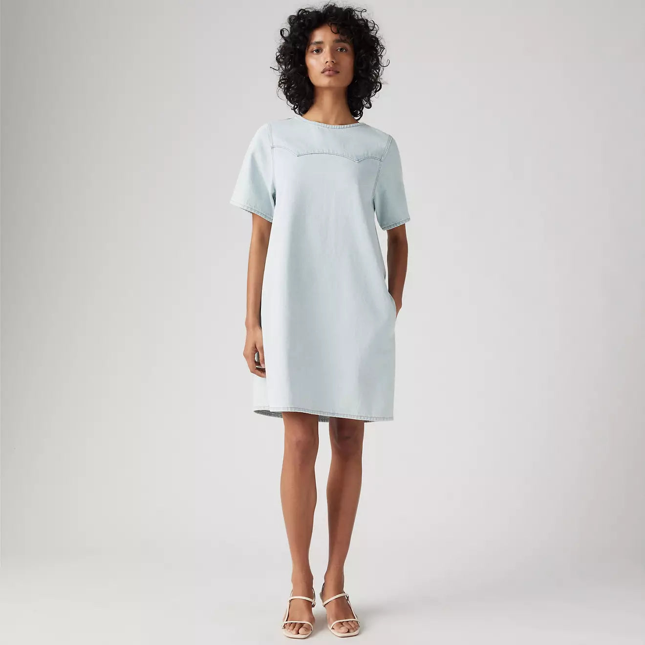 Denim Tee Dress