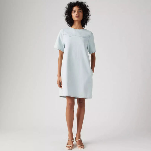 Denim Tee Dress