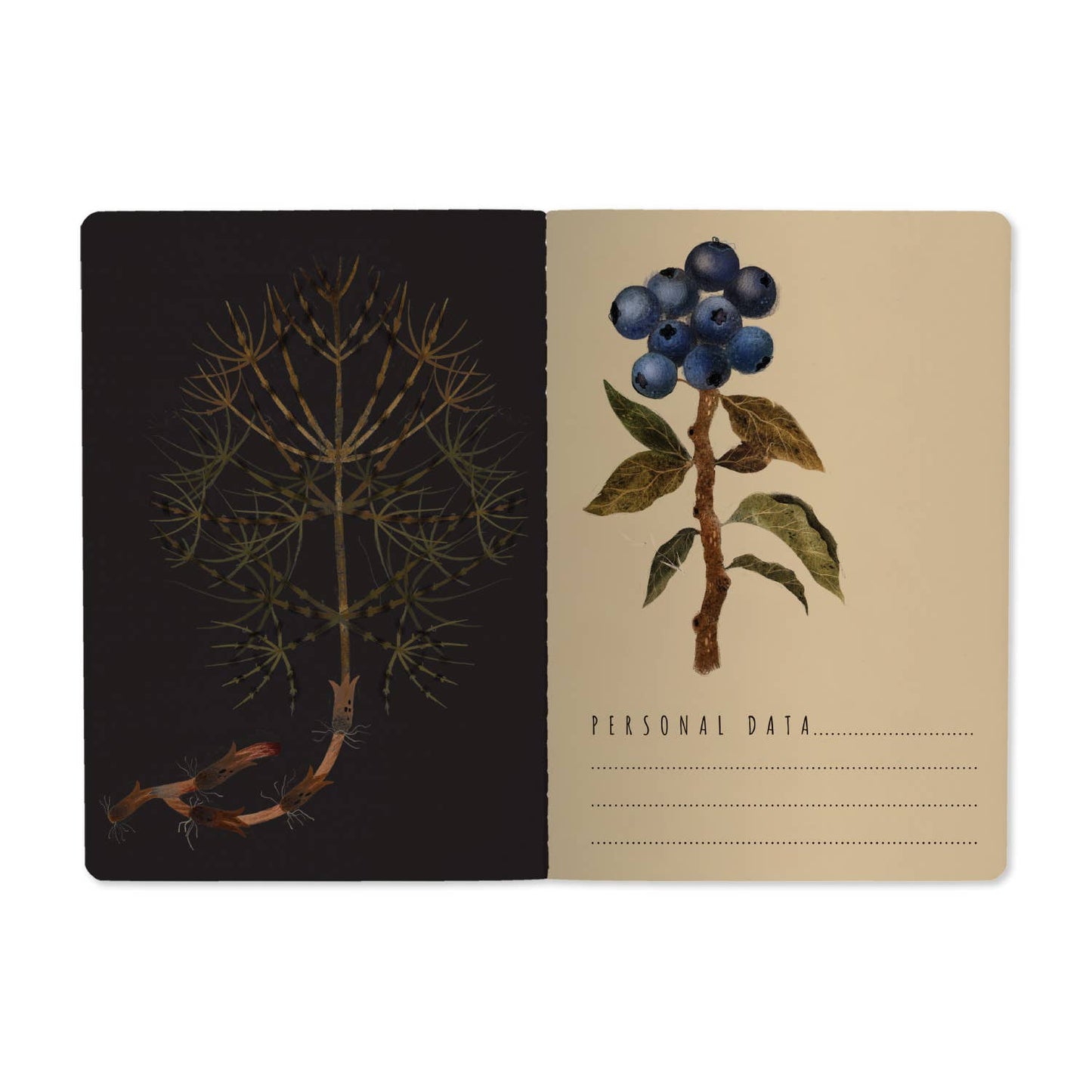 Forest Berries Notebook