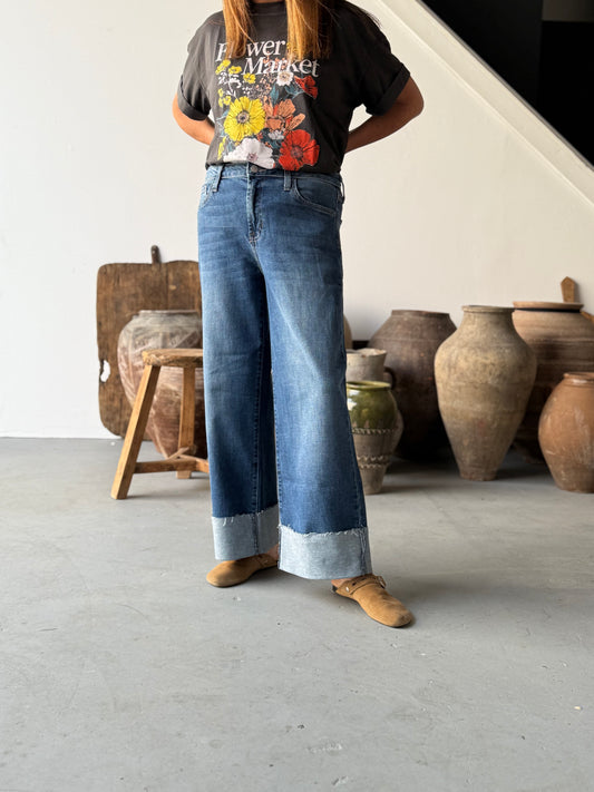 BP600 Cuffed Wide Leg