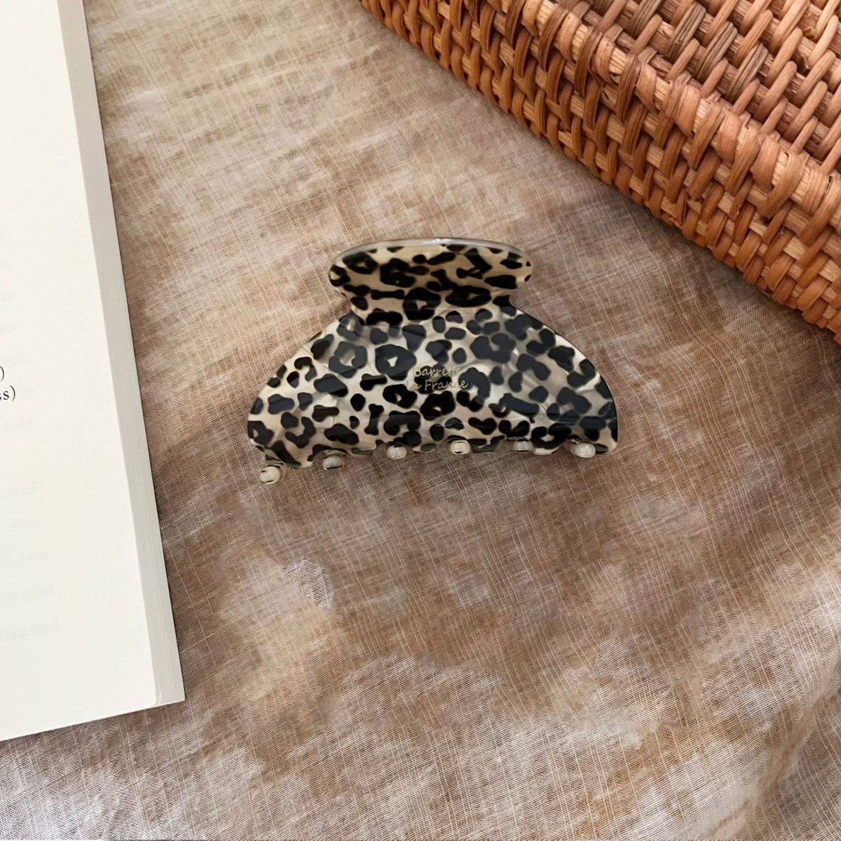 Leopard & Marbled Hair Claw Clip | Acetate Boutique Styles