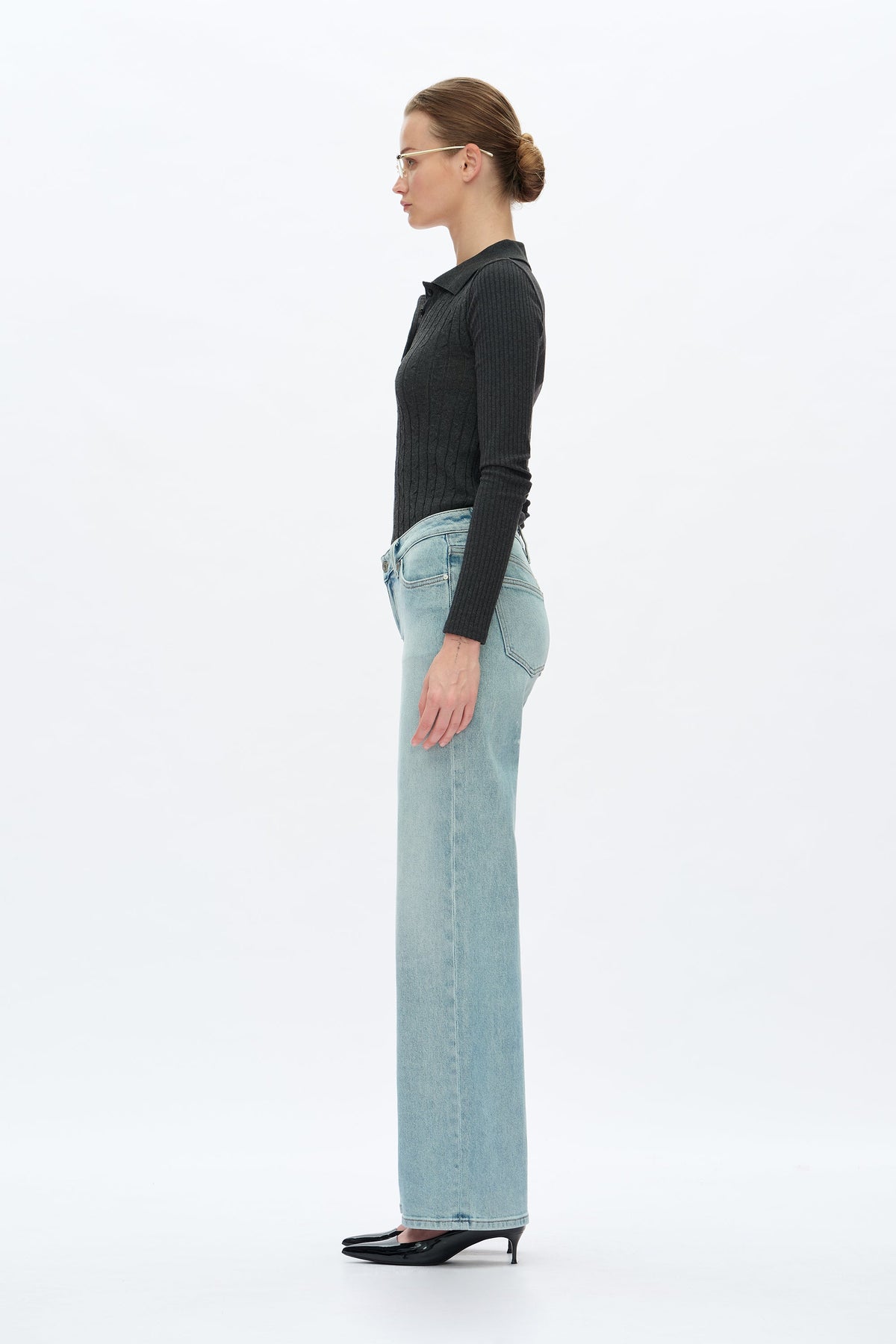 Low Rise Slim Straight Leg Denim - BYT5265