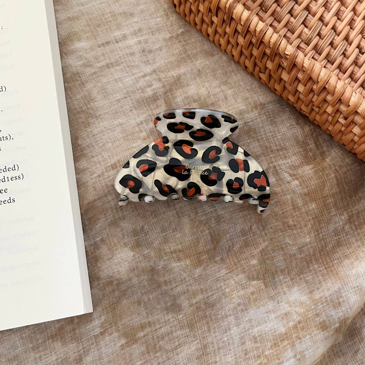 Leopard & Marbled Hair Claw Clip | Acetate Boutique Styles