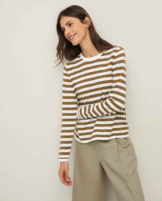 44502 - Striped Basic Sweater