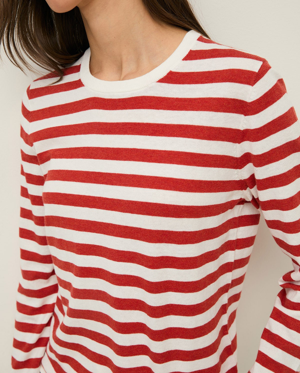 44502 - Striped Basic Sweater