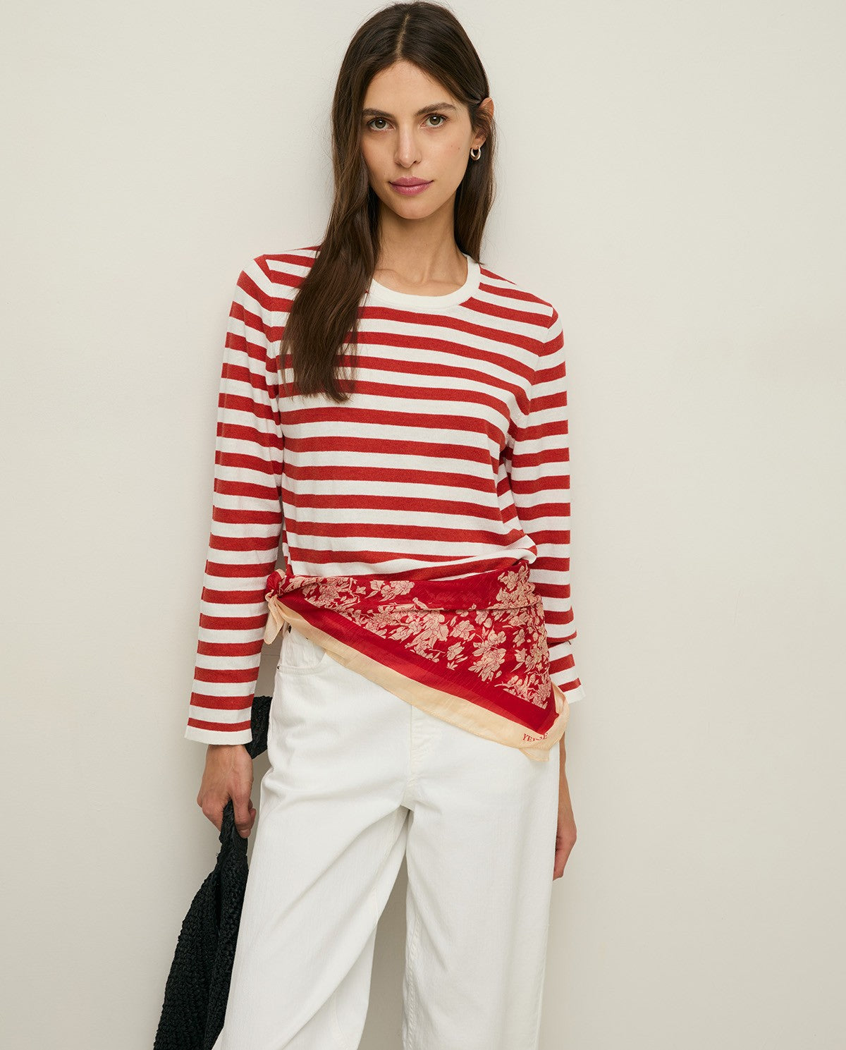 44502 - Striped Basic Sweater