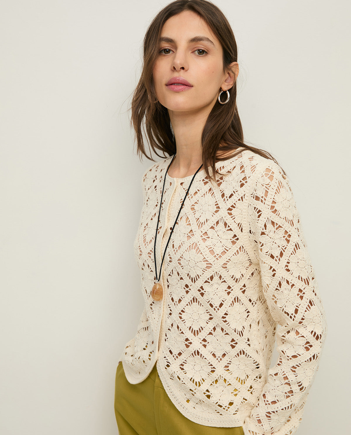 44548 - Crochet Cardigan