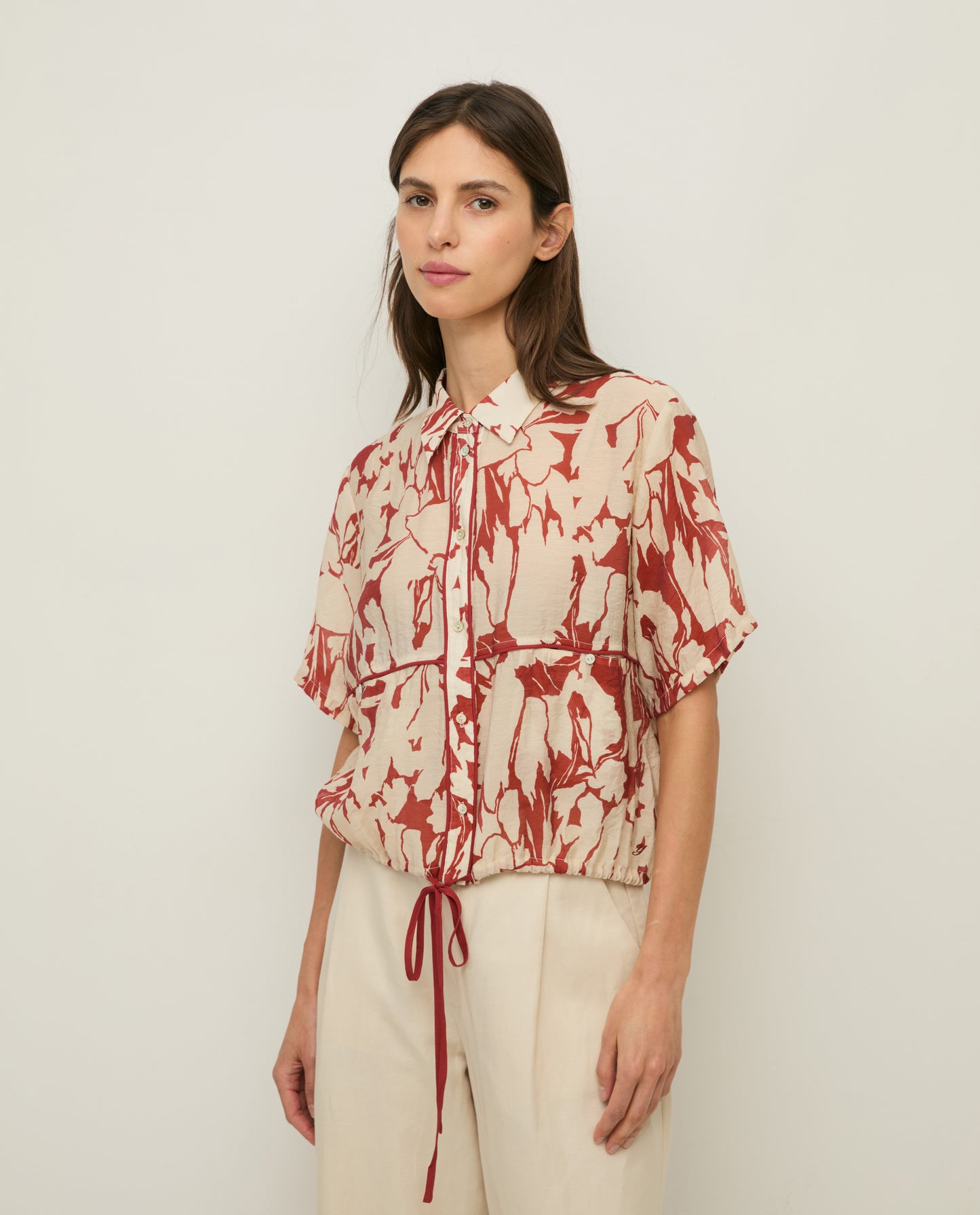 44840 - Printed Viscose Shirt