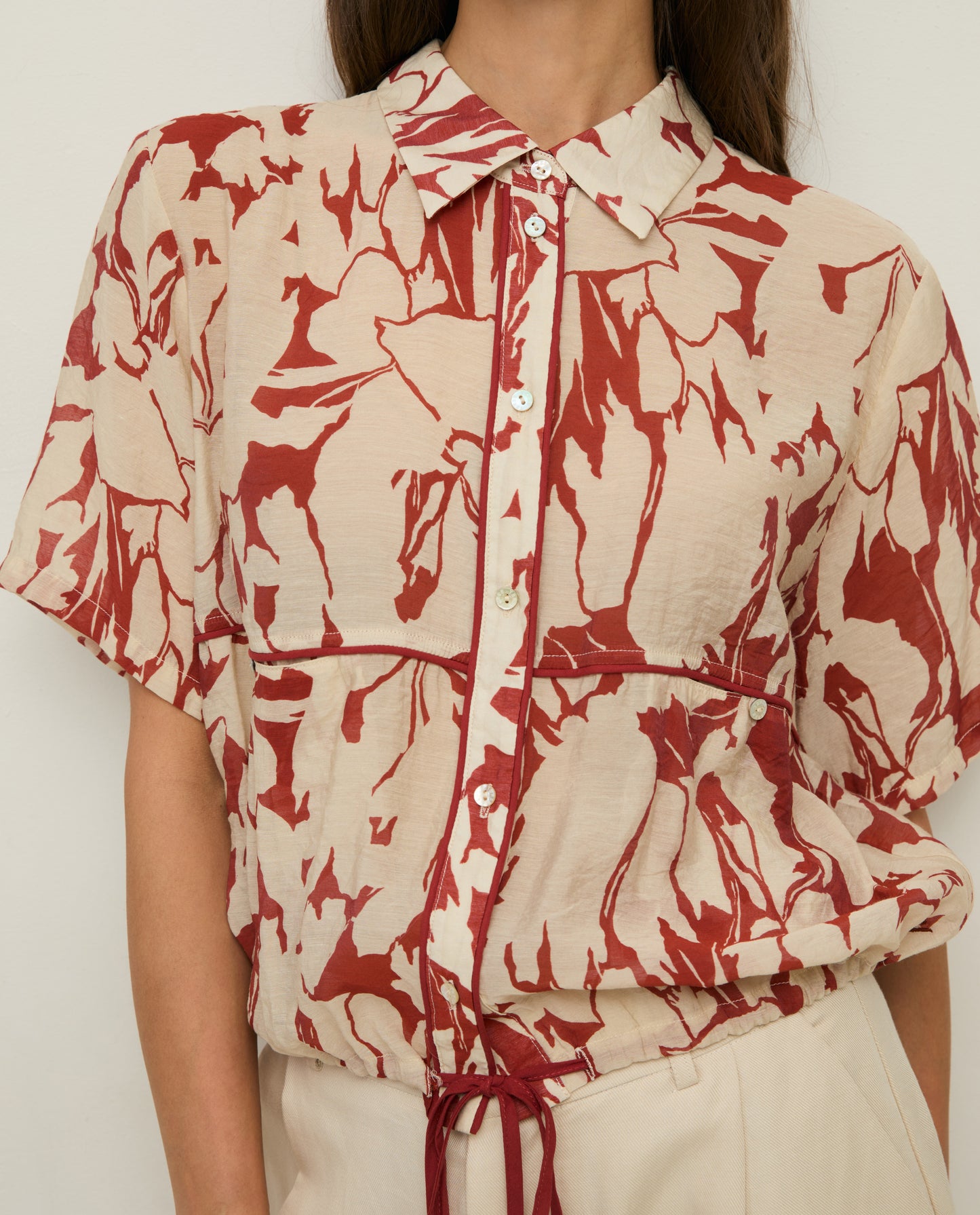 44840 - Printed Viscose Shirt