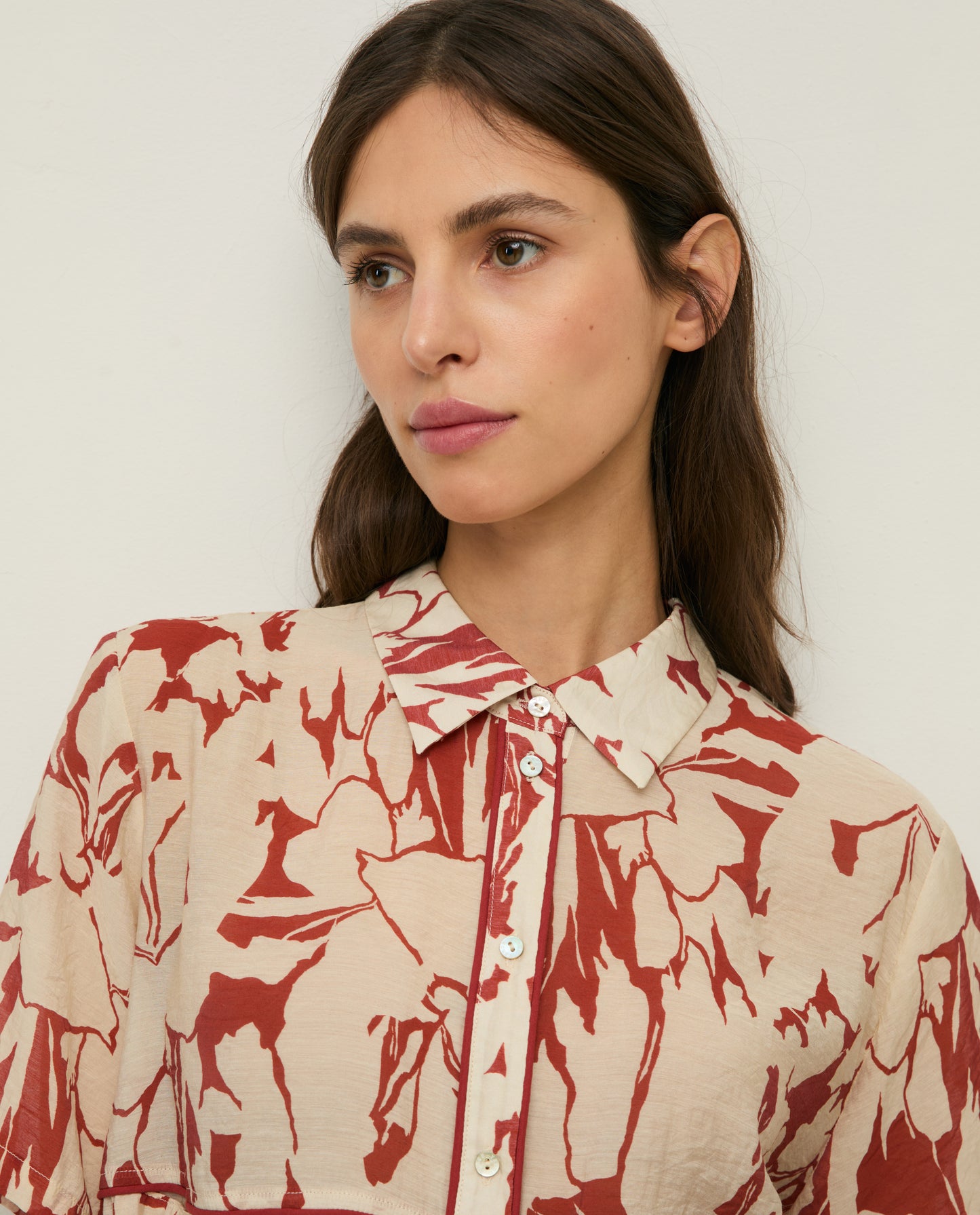 44840 - Printed Viscose Shirt