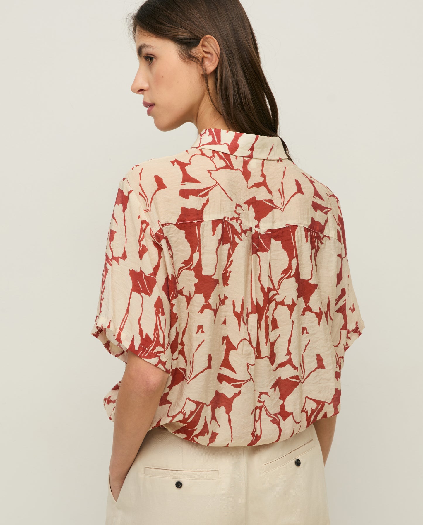 44840 - Printed Viscose Shirt