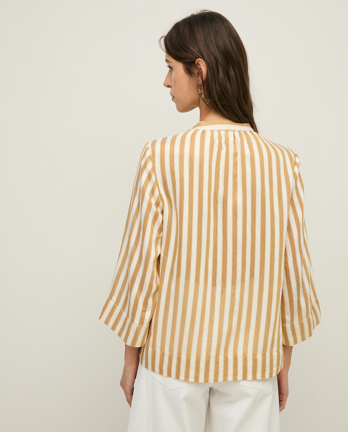 44848 - Striped Fabric Shirt