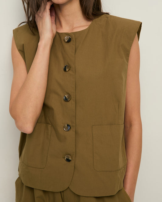 44876 - Poplin Vest