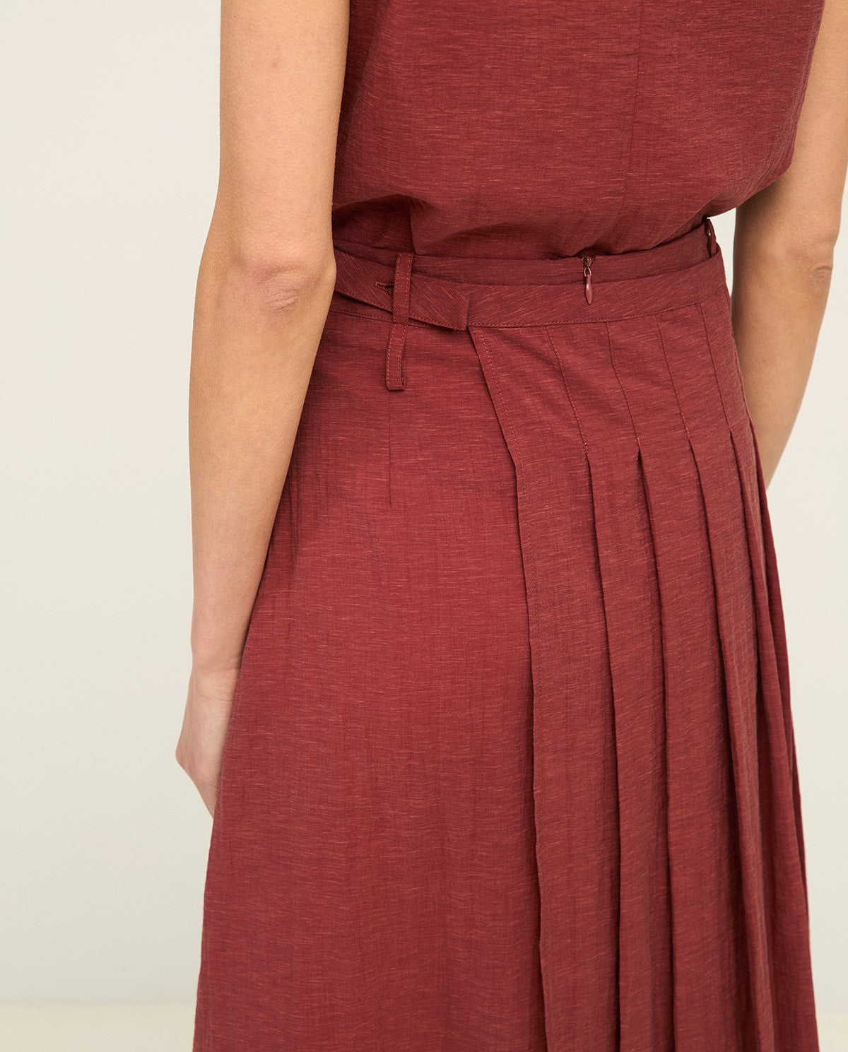 44889 - Double Layer Midi Skirt
