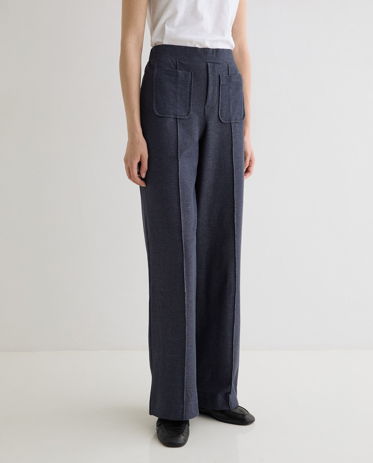 45445-Trousers With Denim Look Pockets