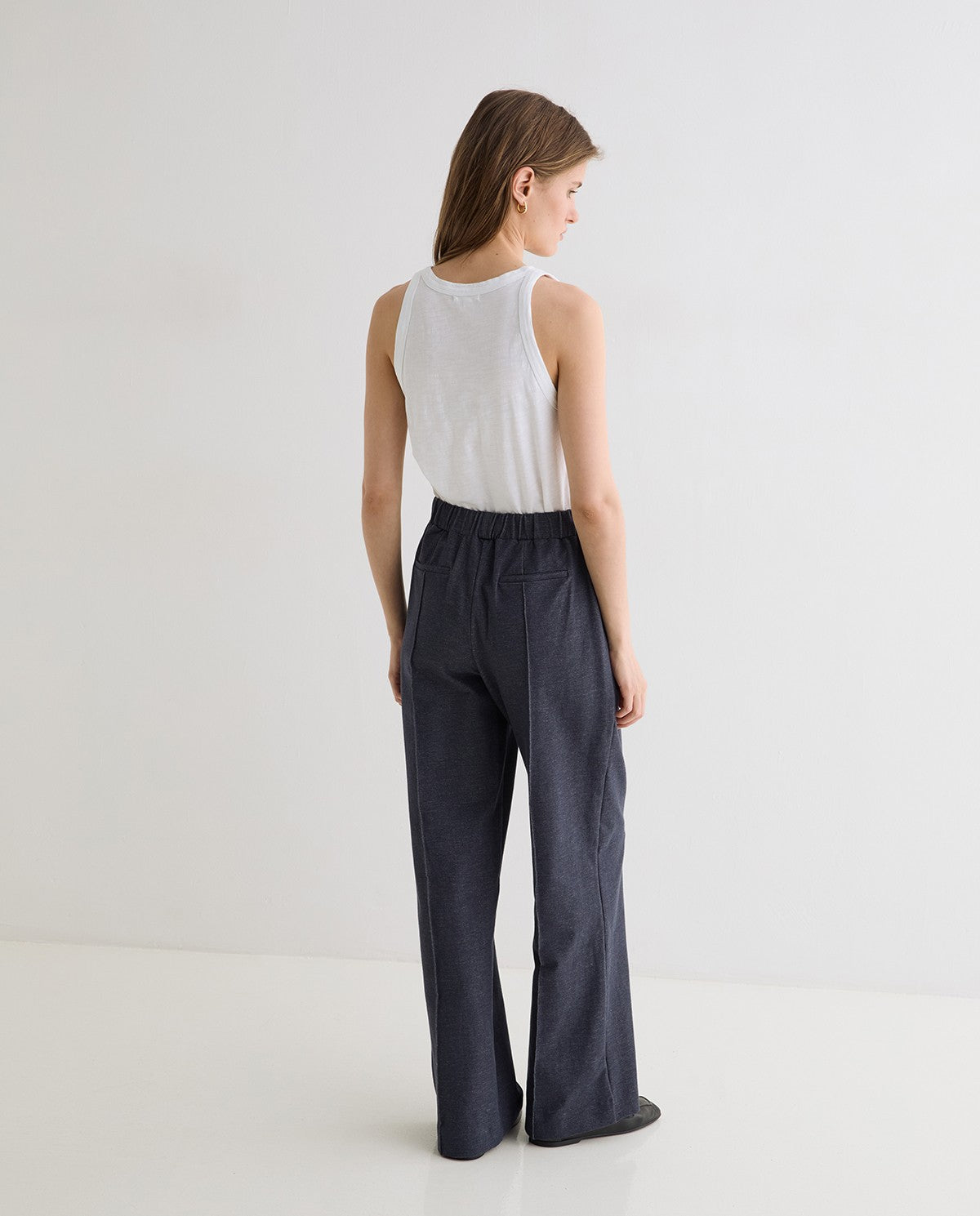 45445-Trousers With Denim Look Pockets
