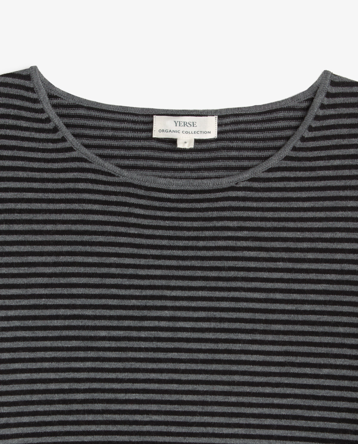 45501-Striped Sweater With Embroidered Logo