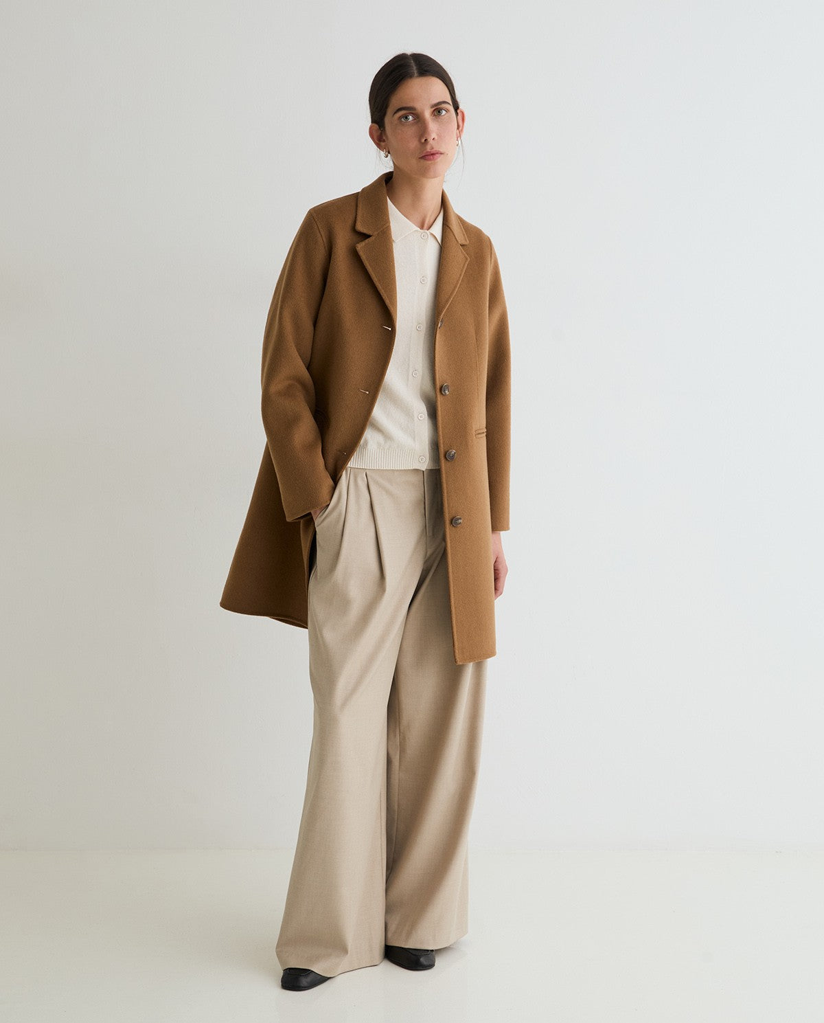 45602-Midi Handmade Coat