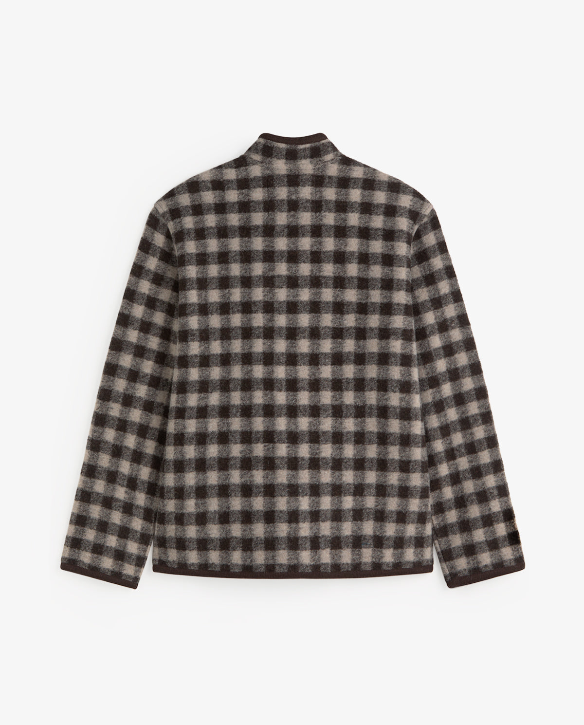 45620-Short Boiled Wool Coat