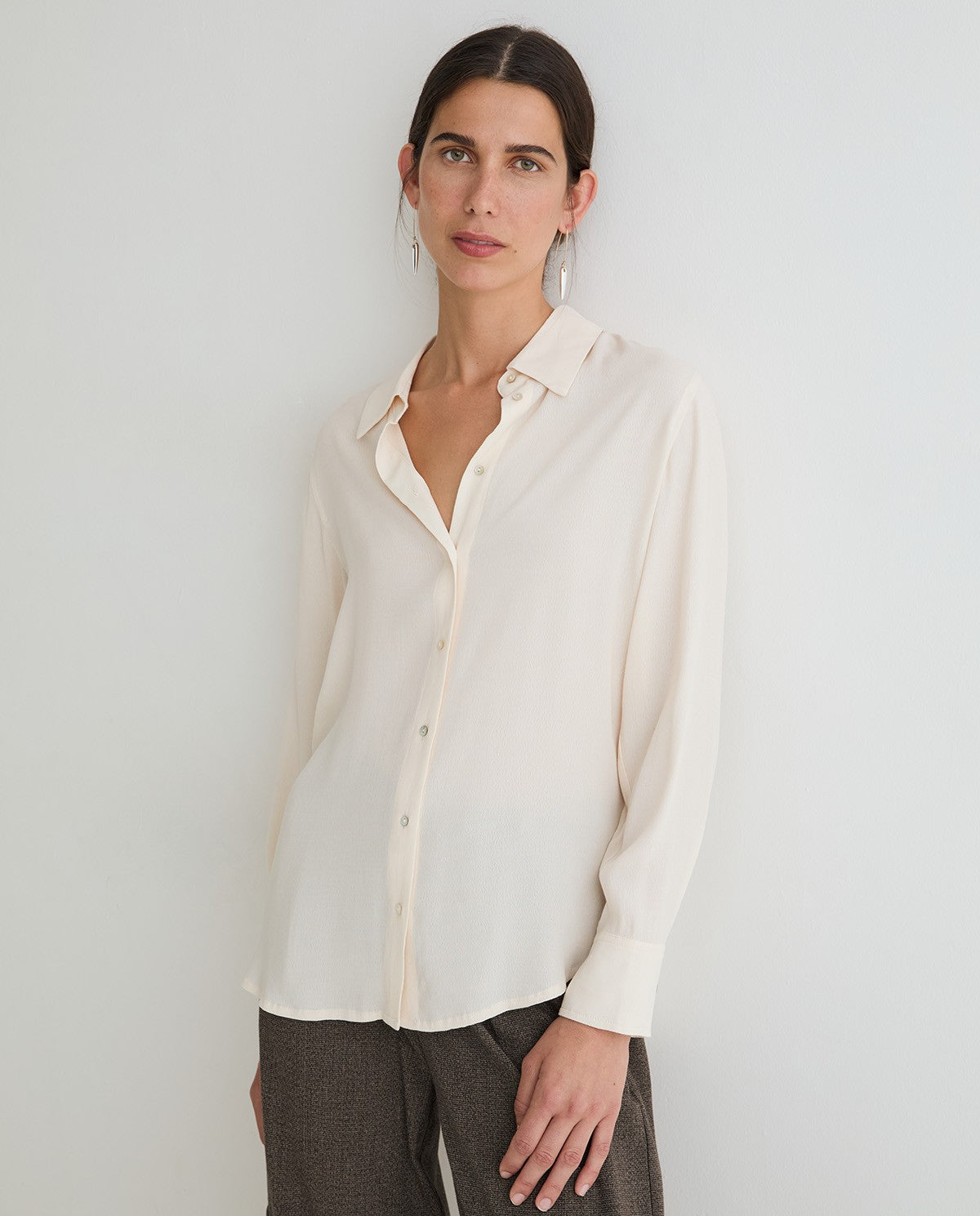 45830-Ecovero Crepe Shirt