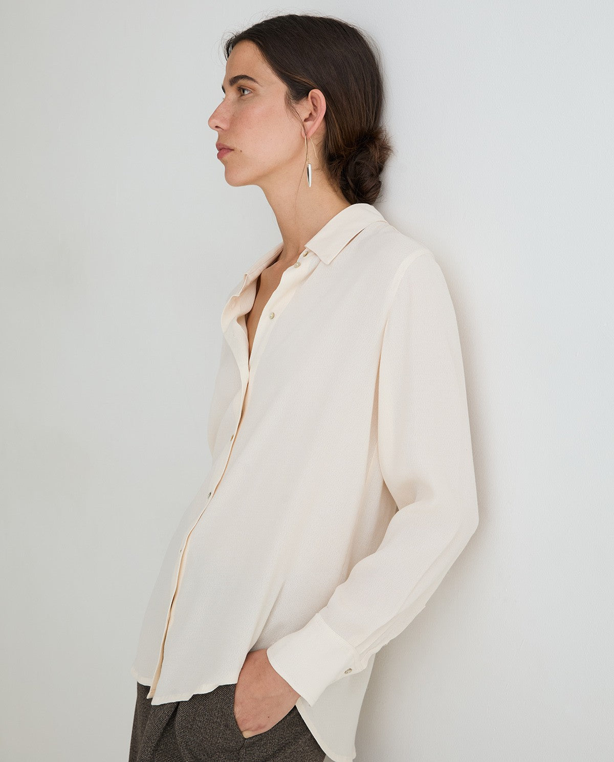 45830-Ecovero Crepe Shirt