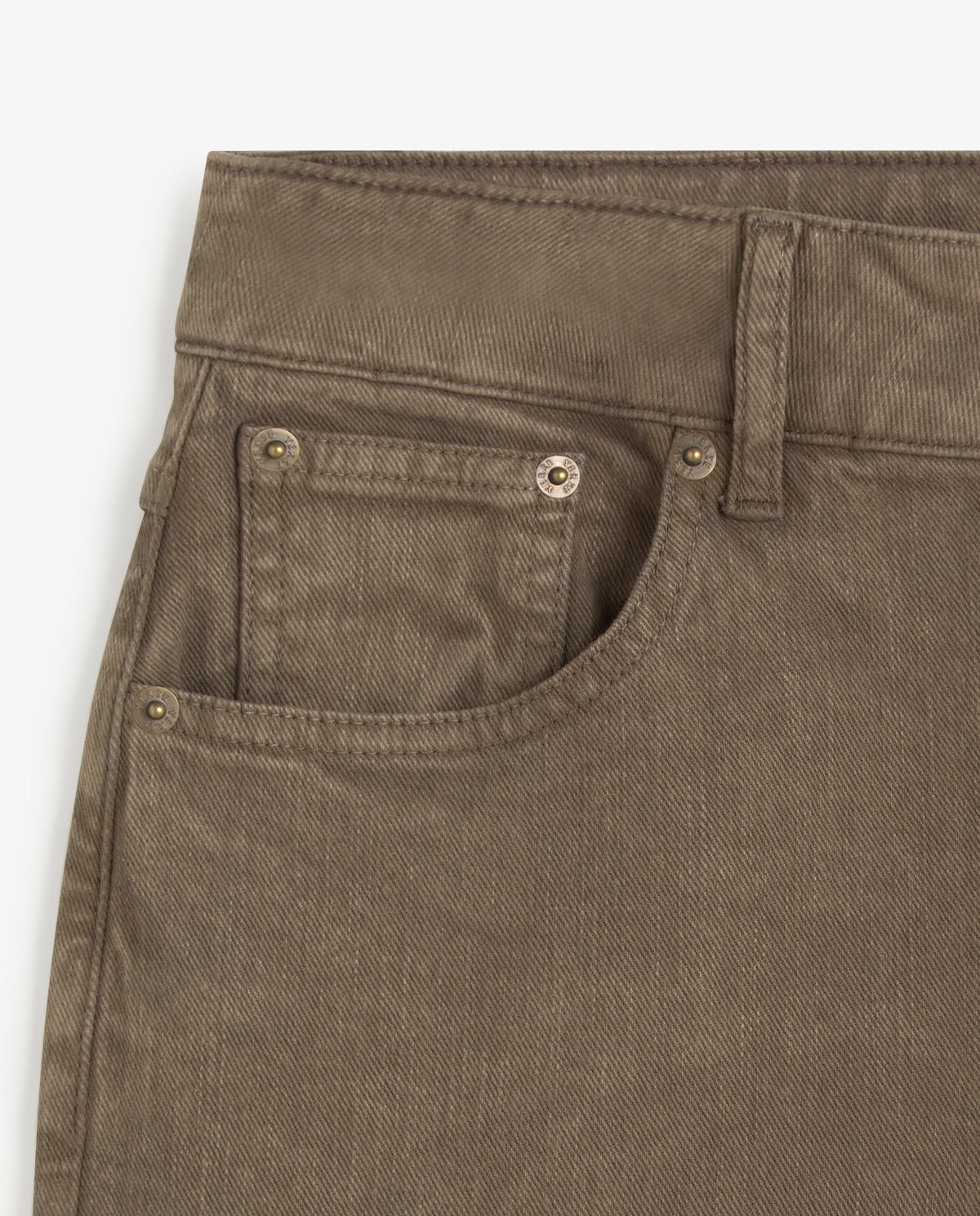 45852-Straight Denim Trousers