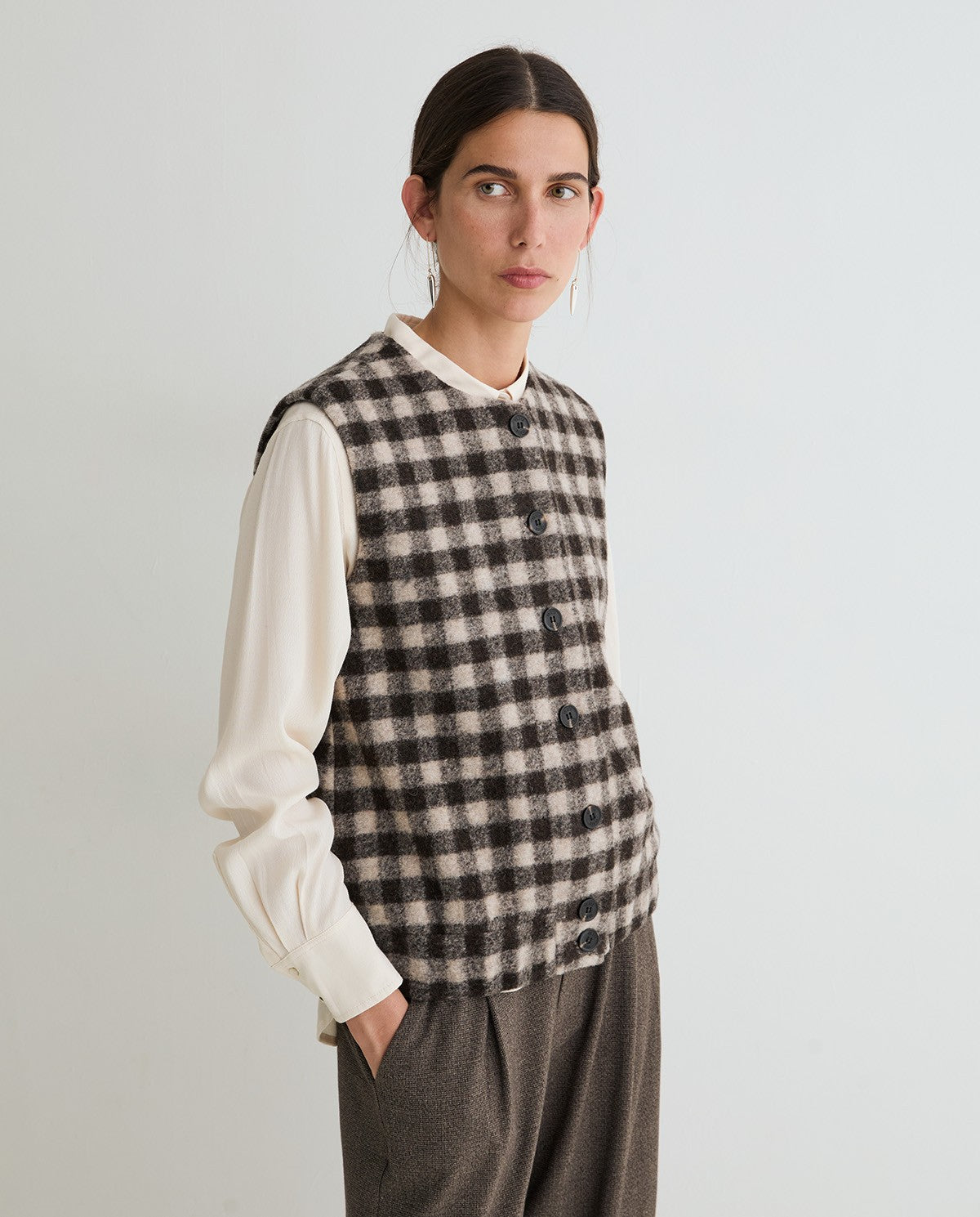 45861-Boiled Wool Vest