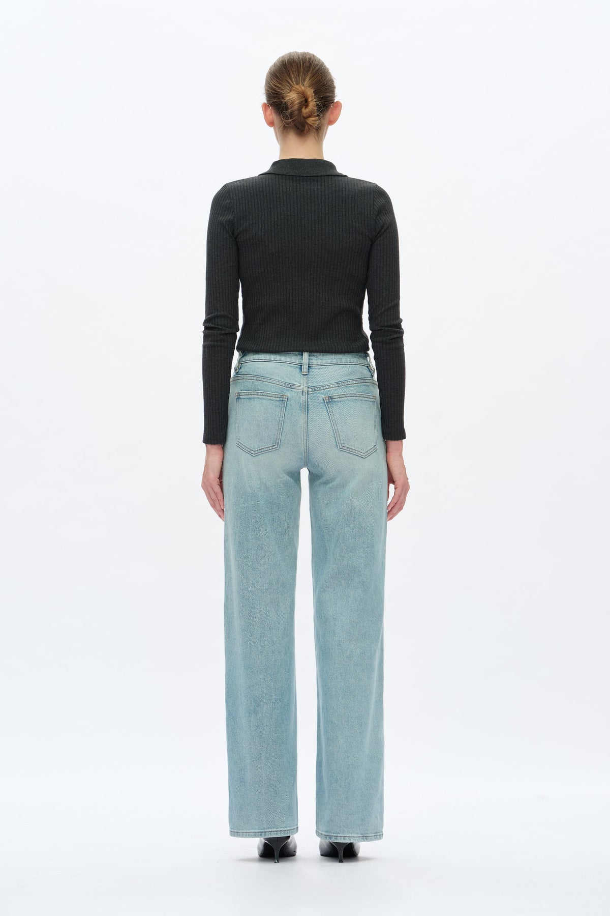 Low Rise Slim Straight Leg Denim - BYT5265