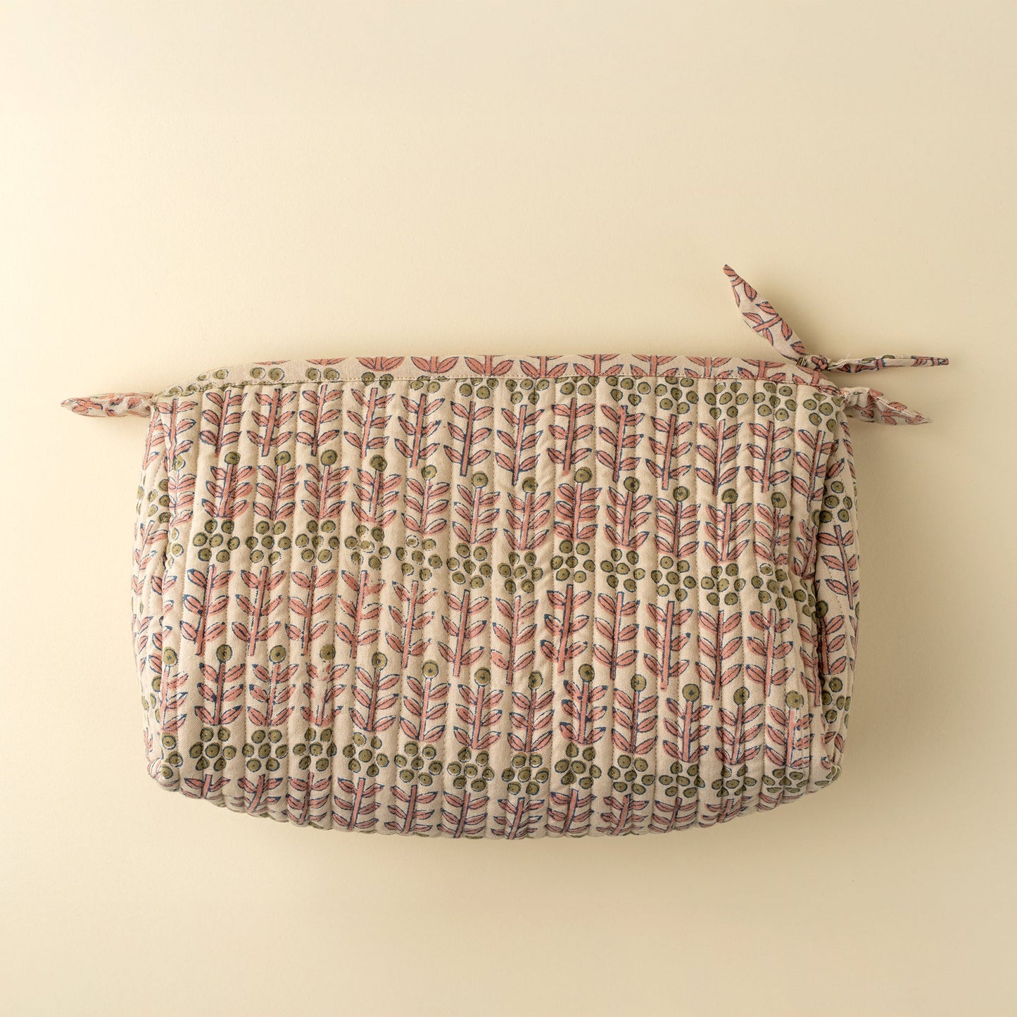 Bag - Quilted Pattern Make Up Bag