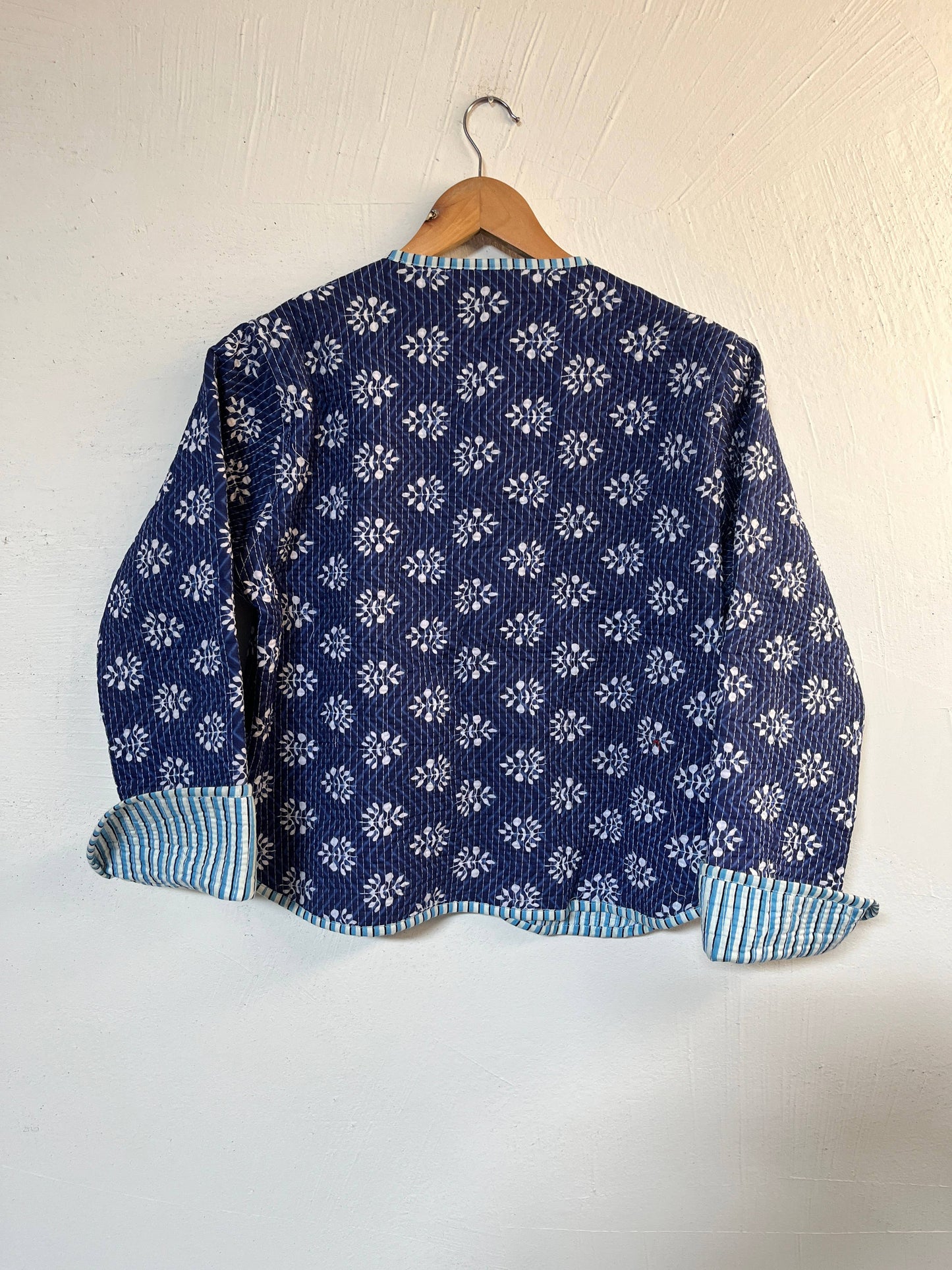 Dahlia Reversible Cotton Quilted Jacket