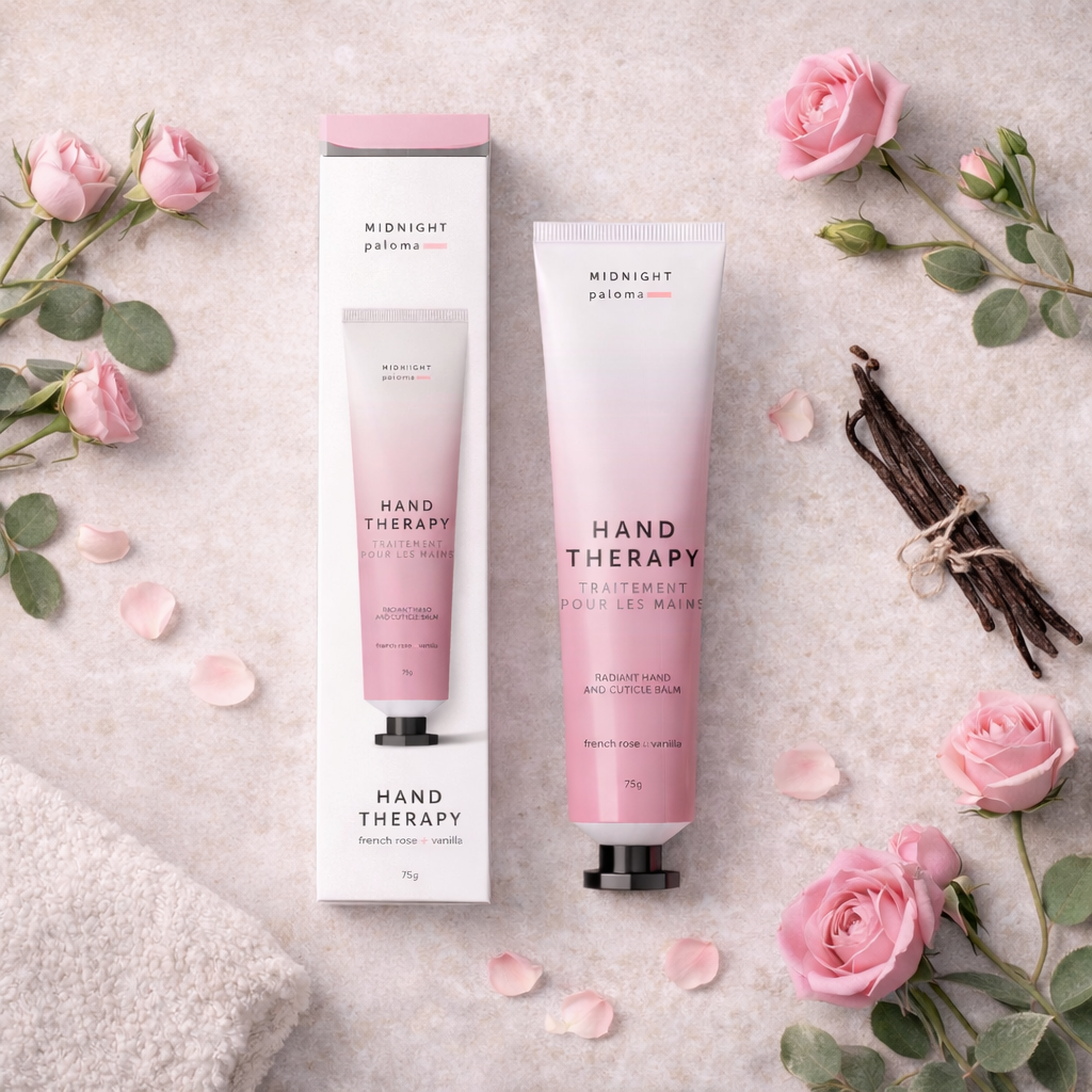 Hand Therapy Cream - French Rose + Vanilla 
