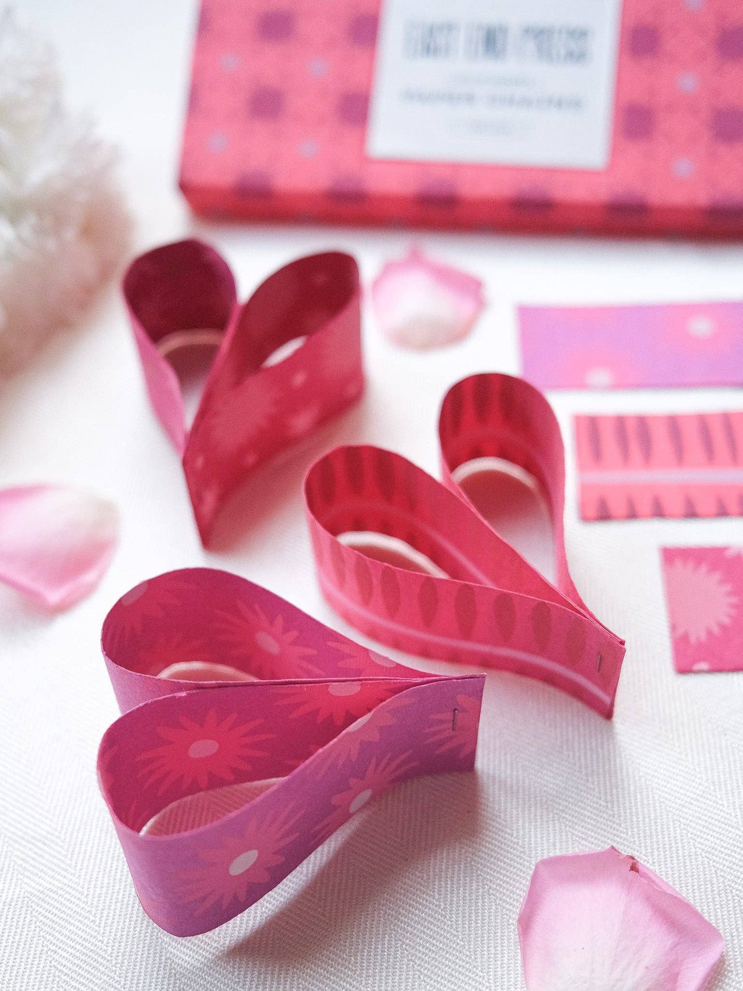 UK/EU: Pink & Red Paper Chain Kit