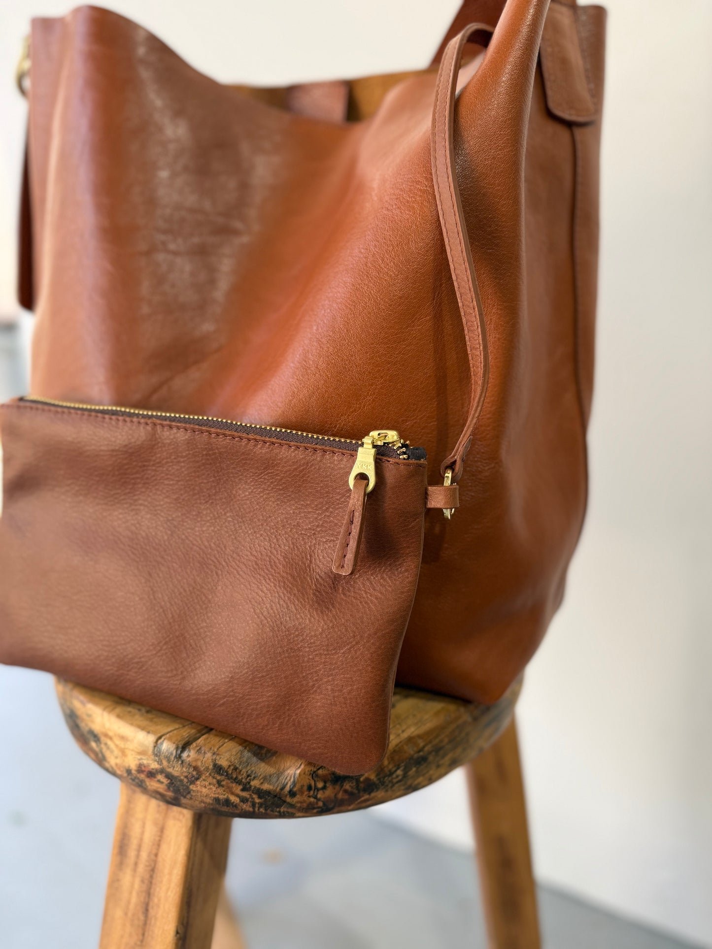 Zyla Bag - Tan Vachetta