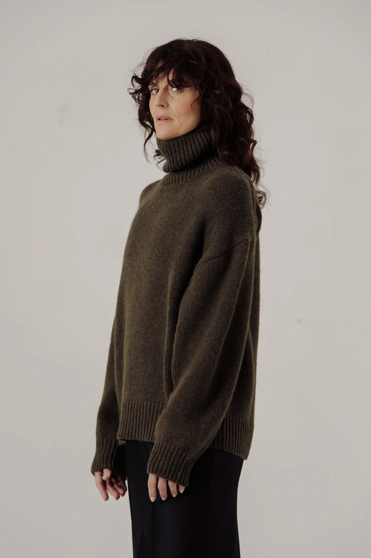 Alpaca Heritage Turtleneck