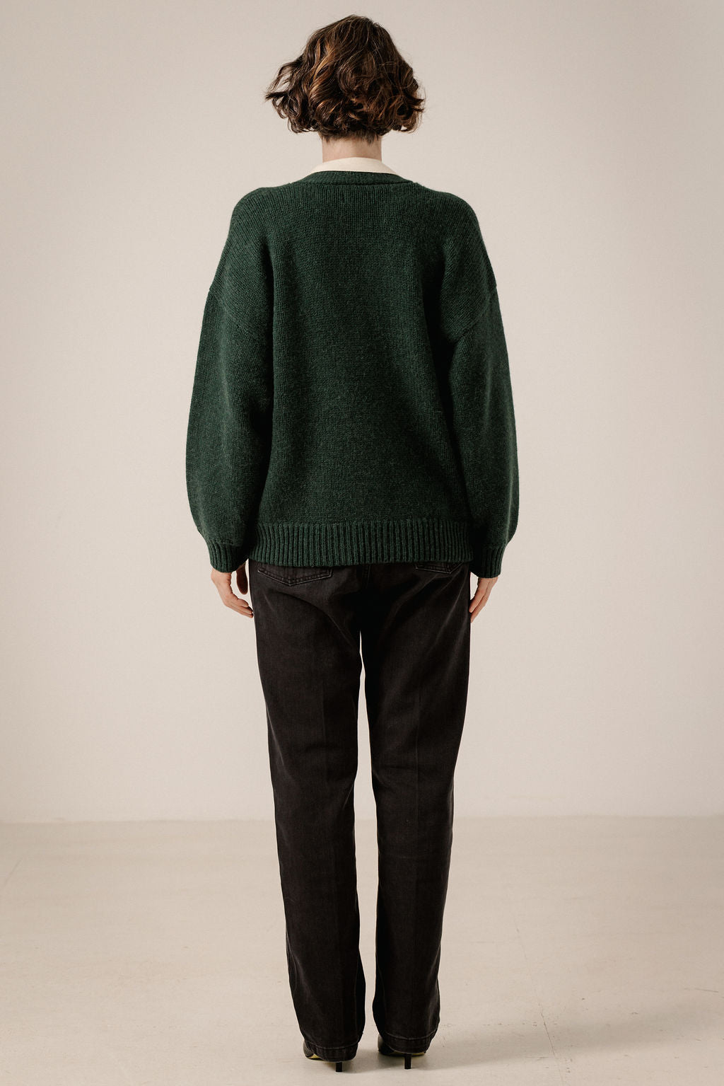 Oversized Alpaca Cardigan