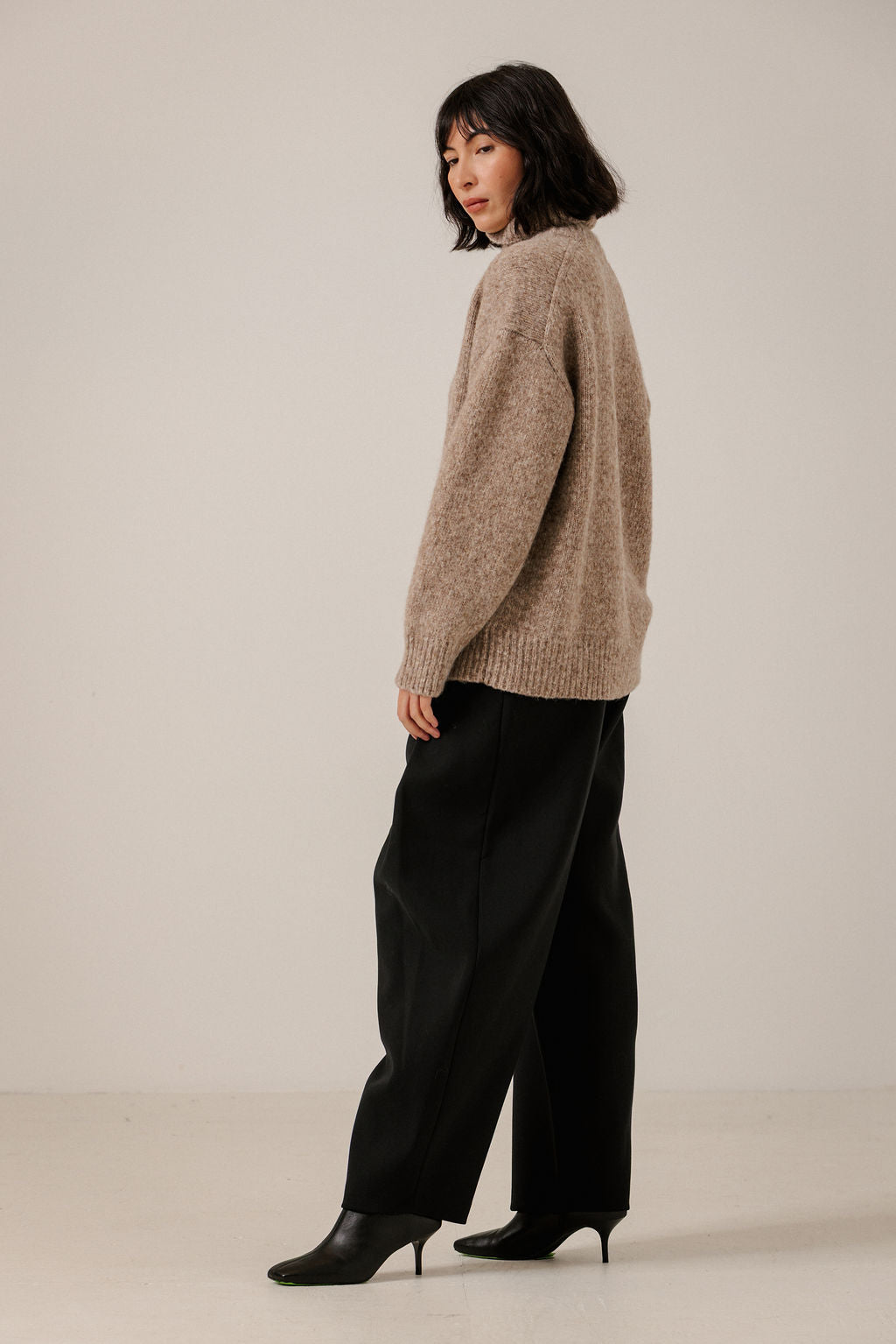 Oversized Alpaca Turtleneck