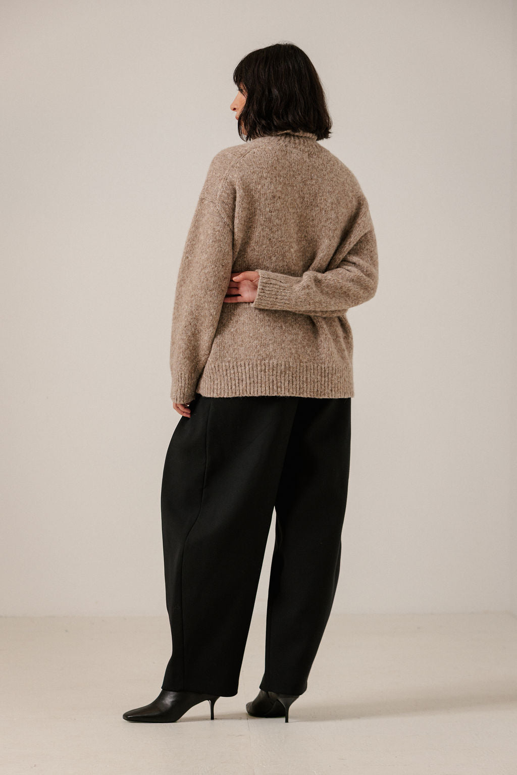 Oversized Alpaca Turtleneck