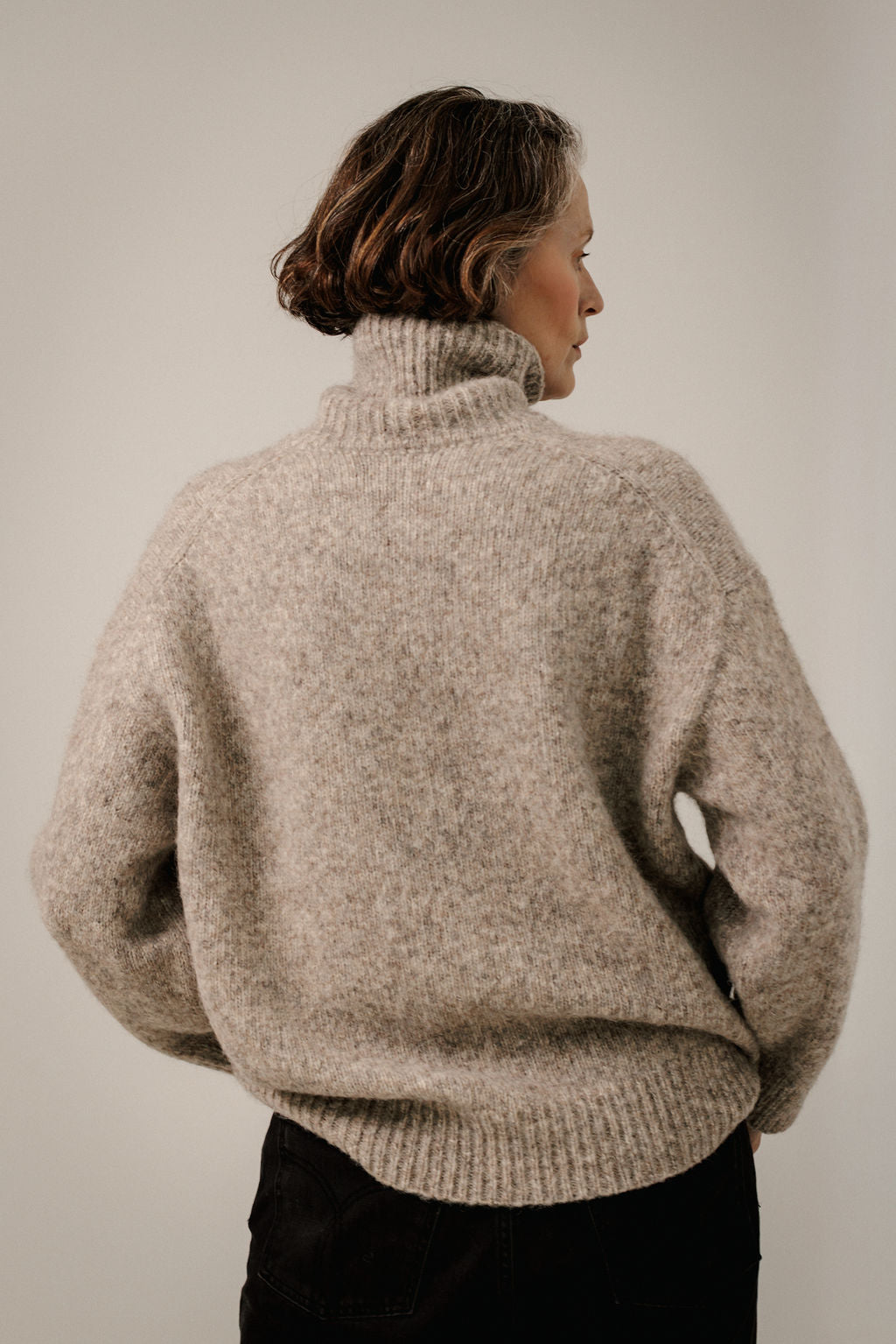 Oversized Alpaca Turtleneck