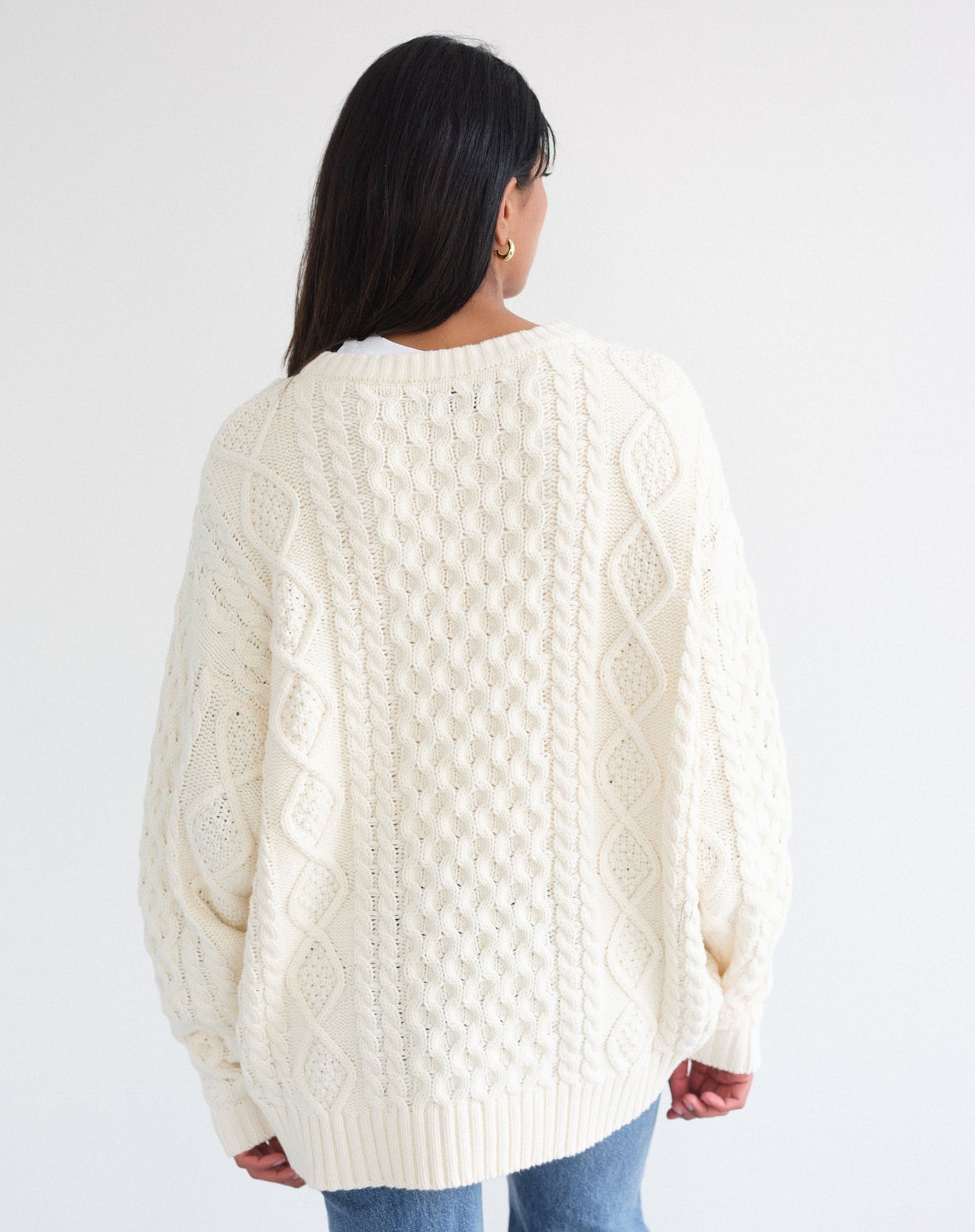 Irish Cable Knit Sweater