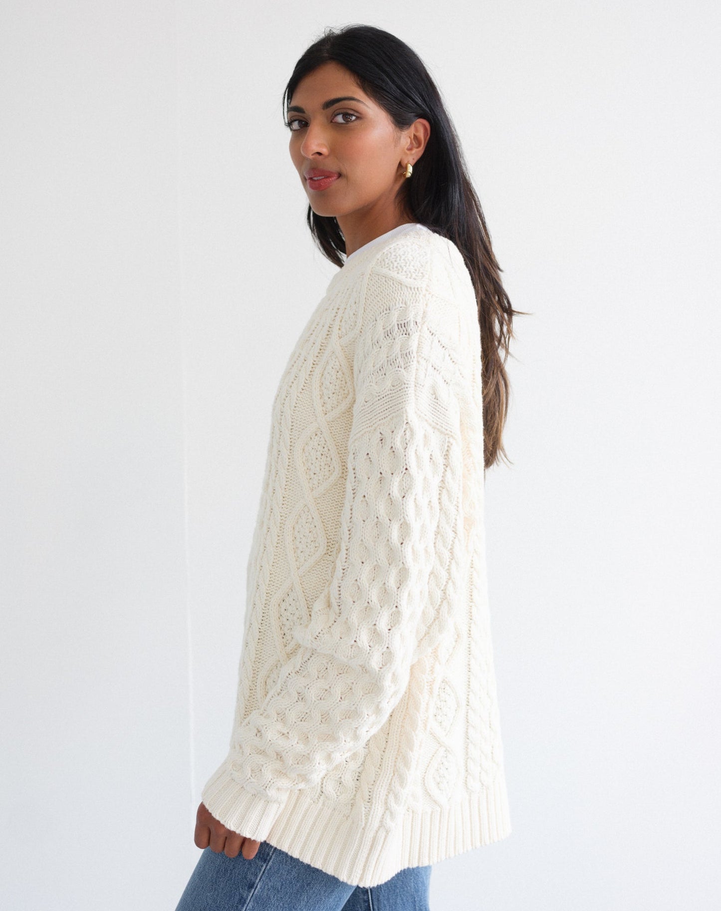 Irish Cable Knit Sweater