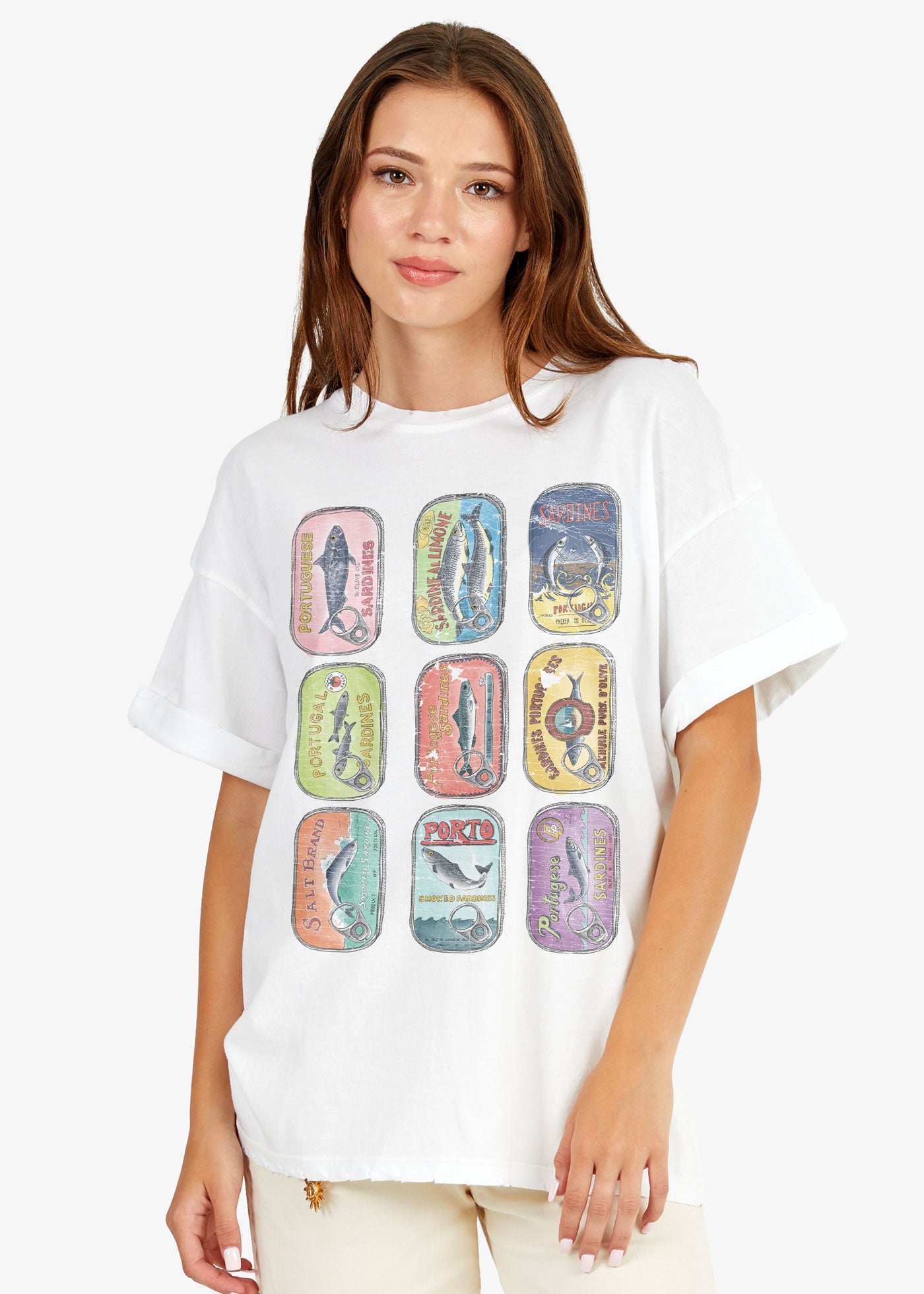 Sardine Boyfriend Tee