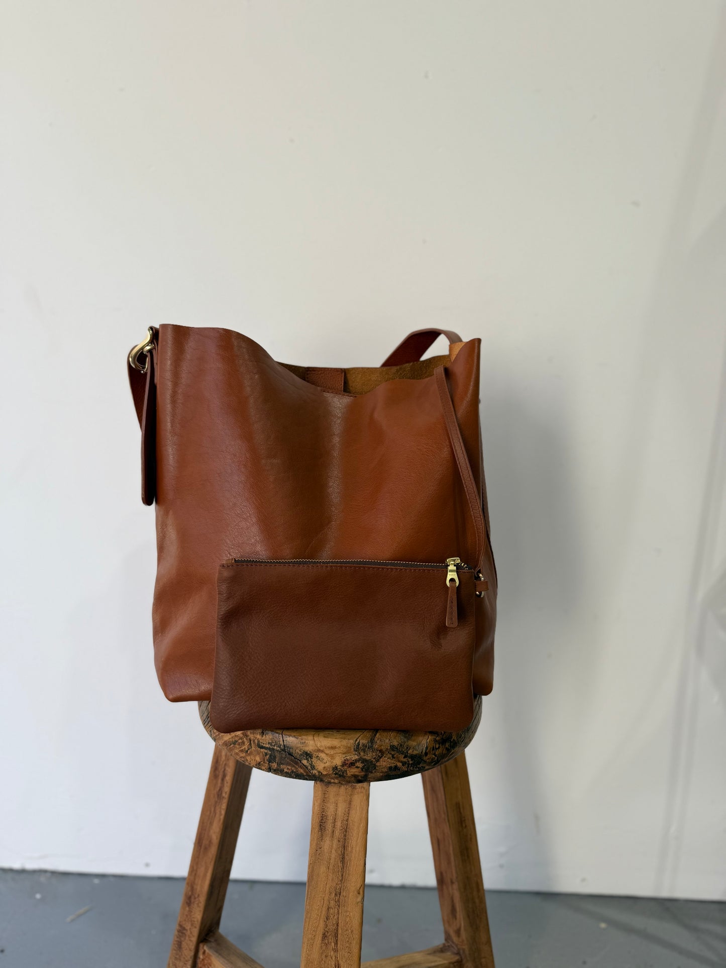 Zyla Bag - Tan Vachetta