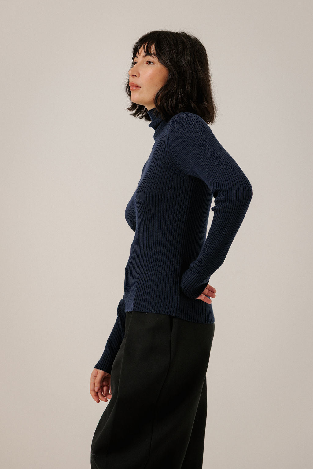 Fine Merino Turtleneck